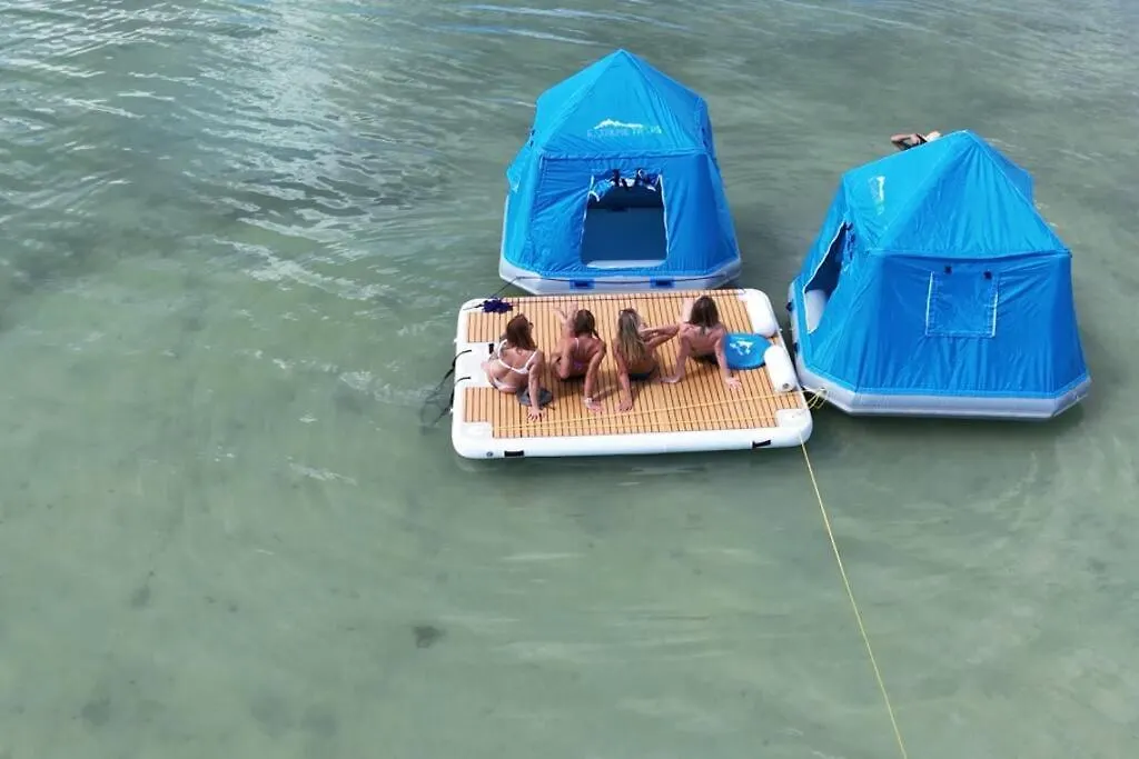 Campsite Bonnethead Key Floating Campground And Private Island Key West United States